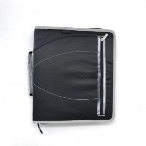 13 Inch Zipper Binder-3 Rings Zipper Binders For School ,Letter Size Nylon 3 Ring Binder 2 inch ring Holder