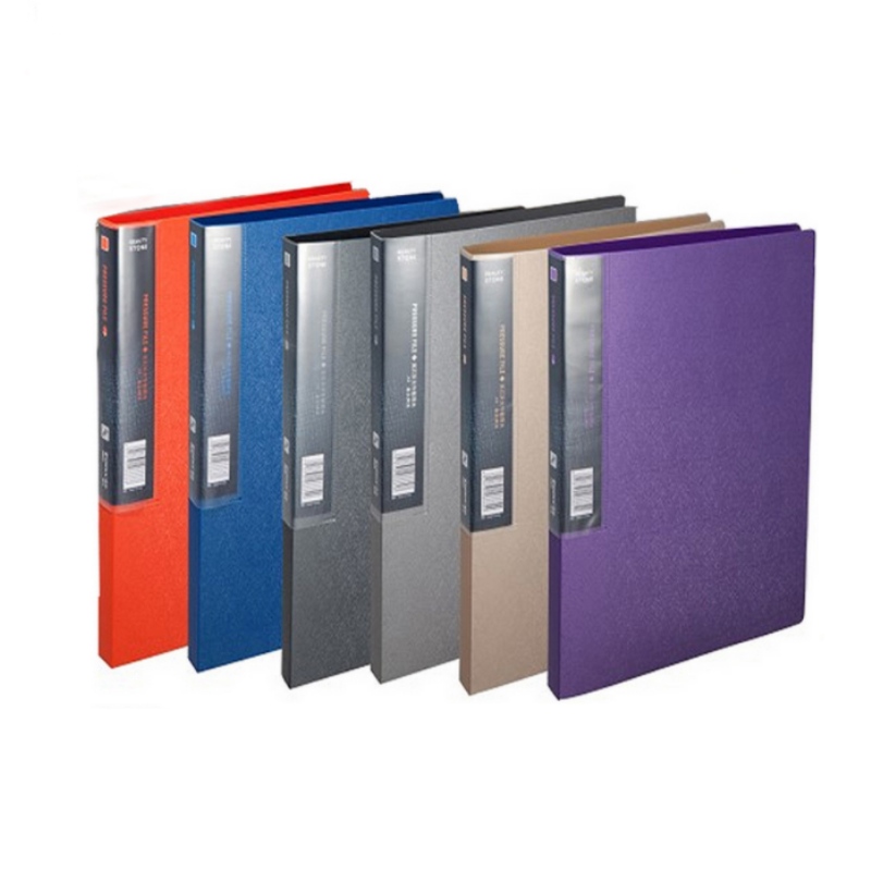 School A4 Size Plastic Lever Arch File Folder 3 O Ring Binder For Document